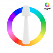 Lámpara de pie LED RGBW -...