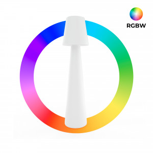Lámpara de pie LED RGBW - XL - Recargable - 150 cm