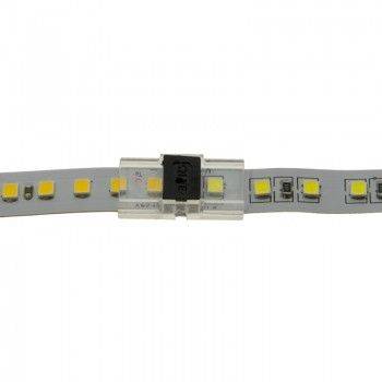 Conector rápido CLIP 2 pin - Unión tira a tira PCB 10mm IP20 máx. 24V Conector rápido CLIP 2 pin - Unión tira a tira PCB 10mm IP20 máx. 24V