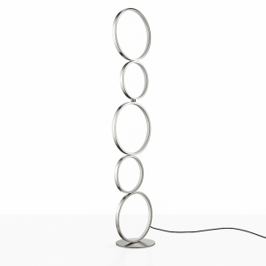 Lámpara de pie LED de aluminio "NATALIE" - 30W - Luz cálida