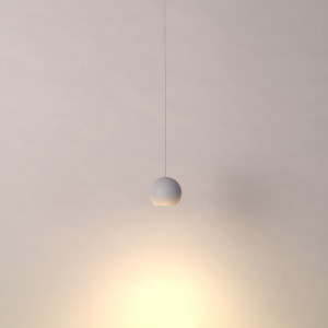 Lámpara colgante LED para carril magnético 48V "SELENE"- 9W - 2700K - Chip OSRAM