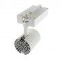 Focos LED 40W 3600lm para carril monofásico Focos LED 40W 3600lm para carril monofásico