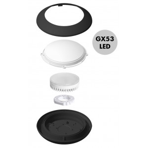 Aplique de pared exterior FUMAGALLI "BERTINA" - GX53 - 3W - CCT