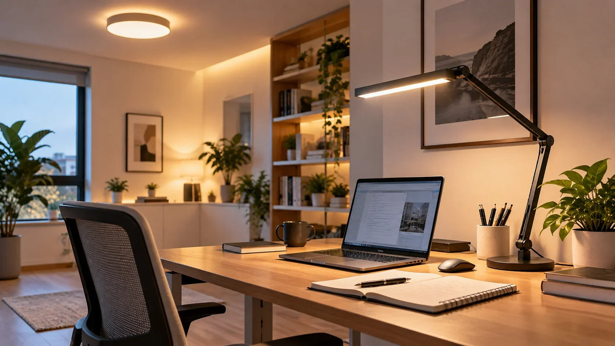 Iluminación de escritorio: guía para estudiar y teletrabajar