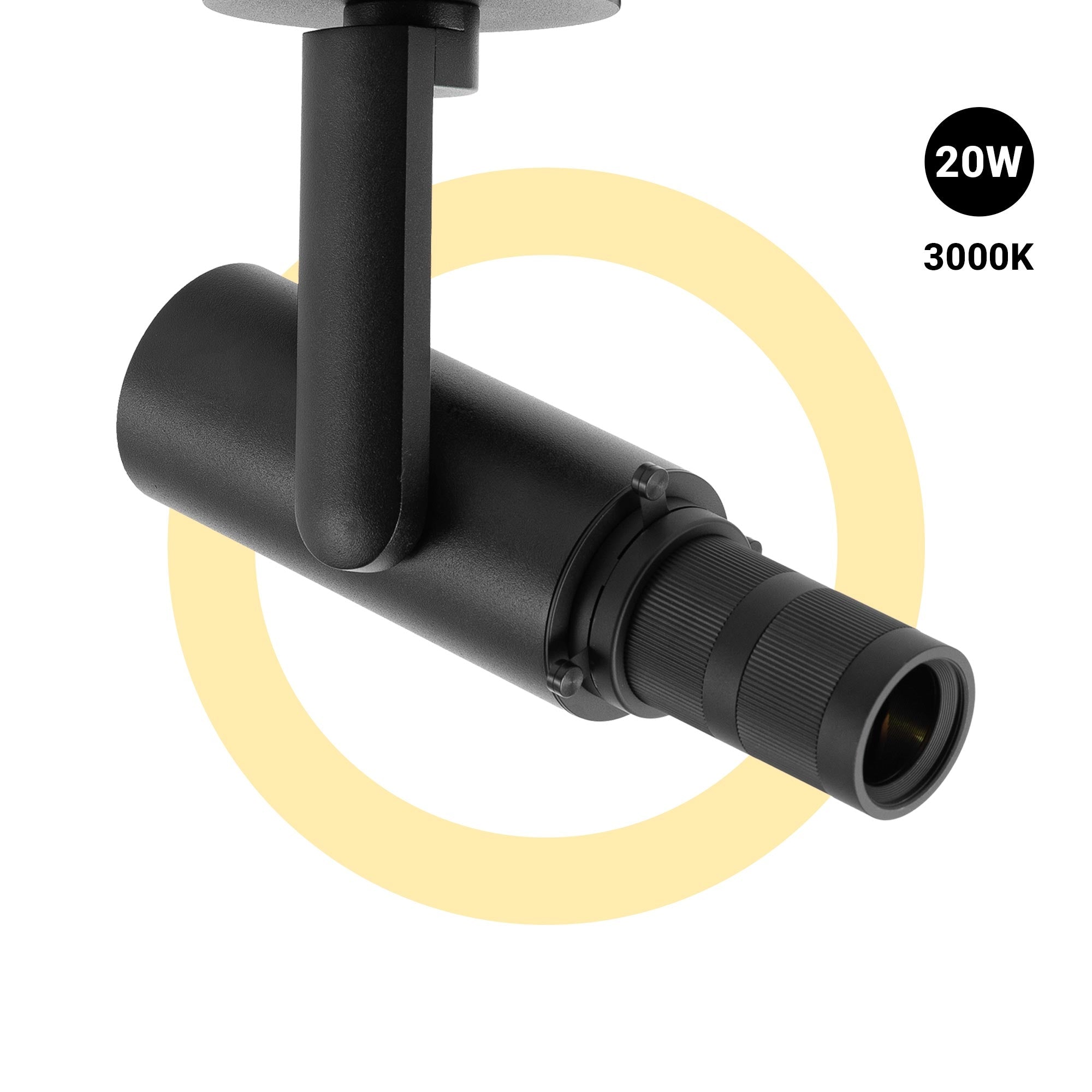 Proyector shapeable empotrable - 20W - ZOOM 20º/35°