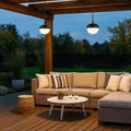 Garden and outdoor pendant lamp 