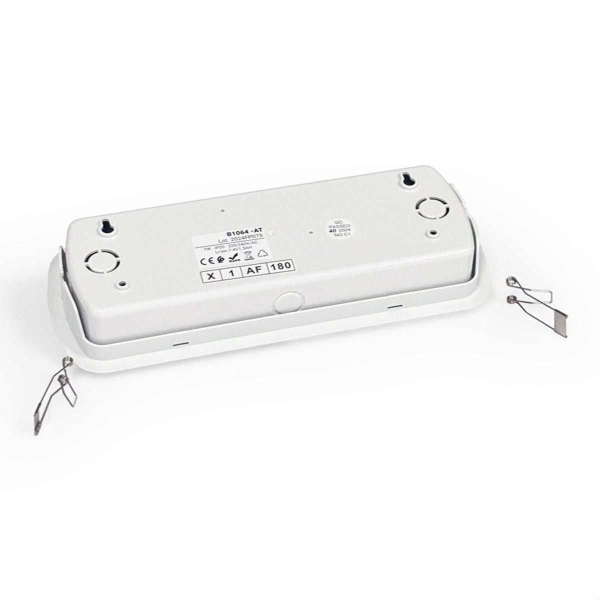 Luz de emergencia AUTOTEST  - 7W - 1000lm - 3h de autonomía - Barcelona Led-