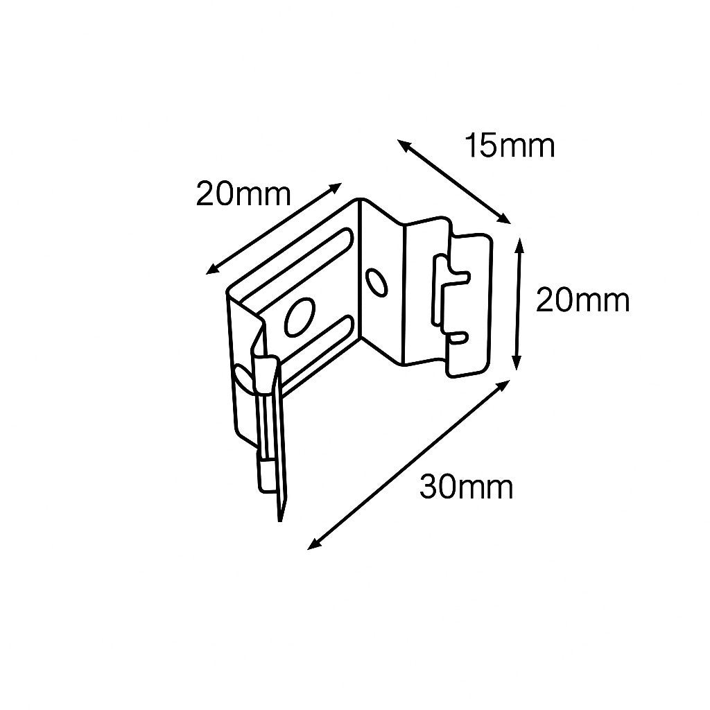 Kit de suspensión para luminarias B8420 - 60cm (2)