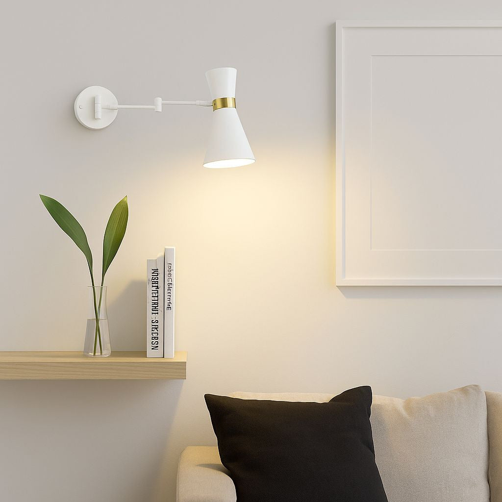 Aplique de pared con brazo articulado "Mode" (5)