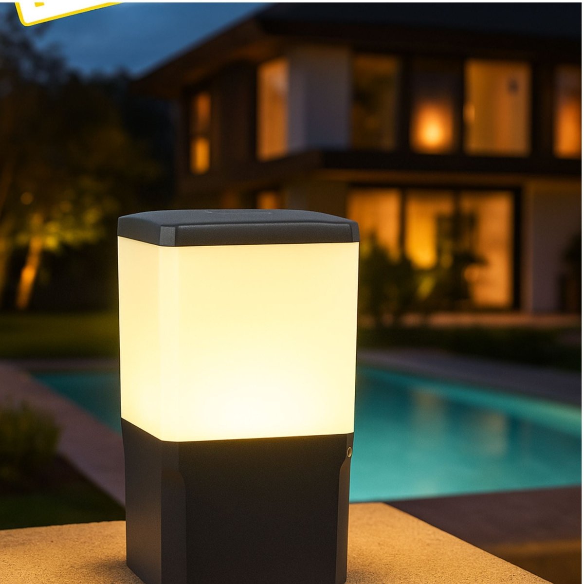 Bolardo para caminos FUMAGALLI "VIRGILIO 250" - CCT - 8,5W - E27 A60 - Barcelona Led-
