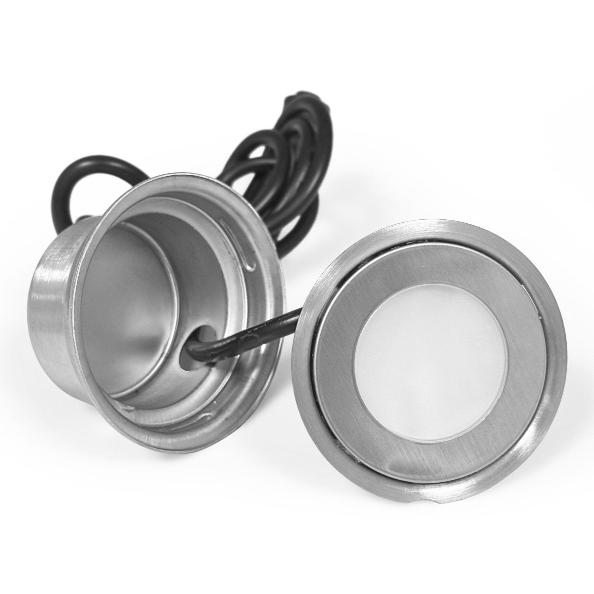 Baliza LED exterior empotrable - RGB - 0,7W - IP67 - Ø60mm - Barcelona Led-