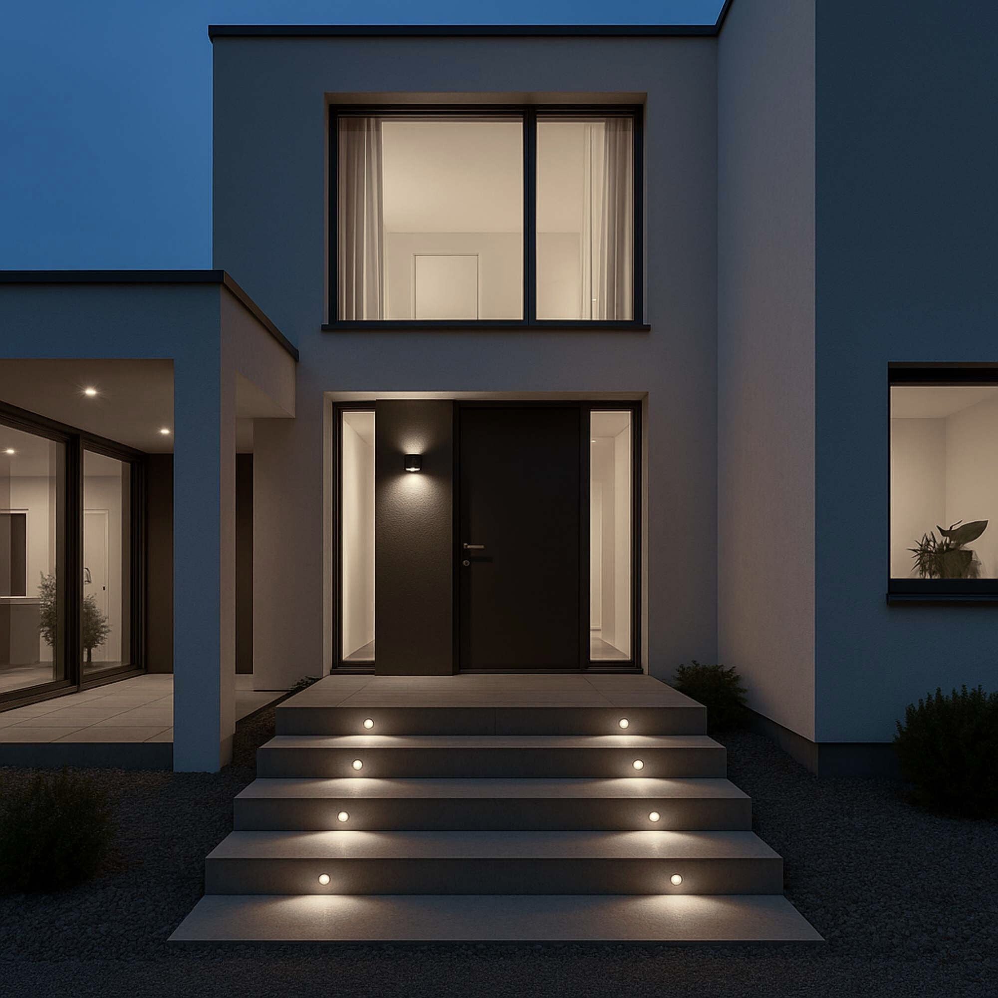 Baliza LED empotrable en suelo 0,5W - 12V DC - IP67 - Ø60mm (17)