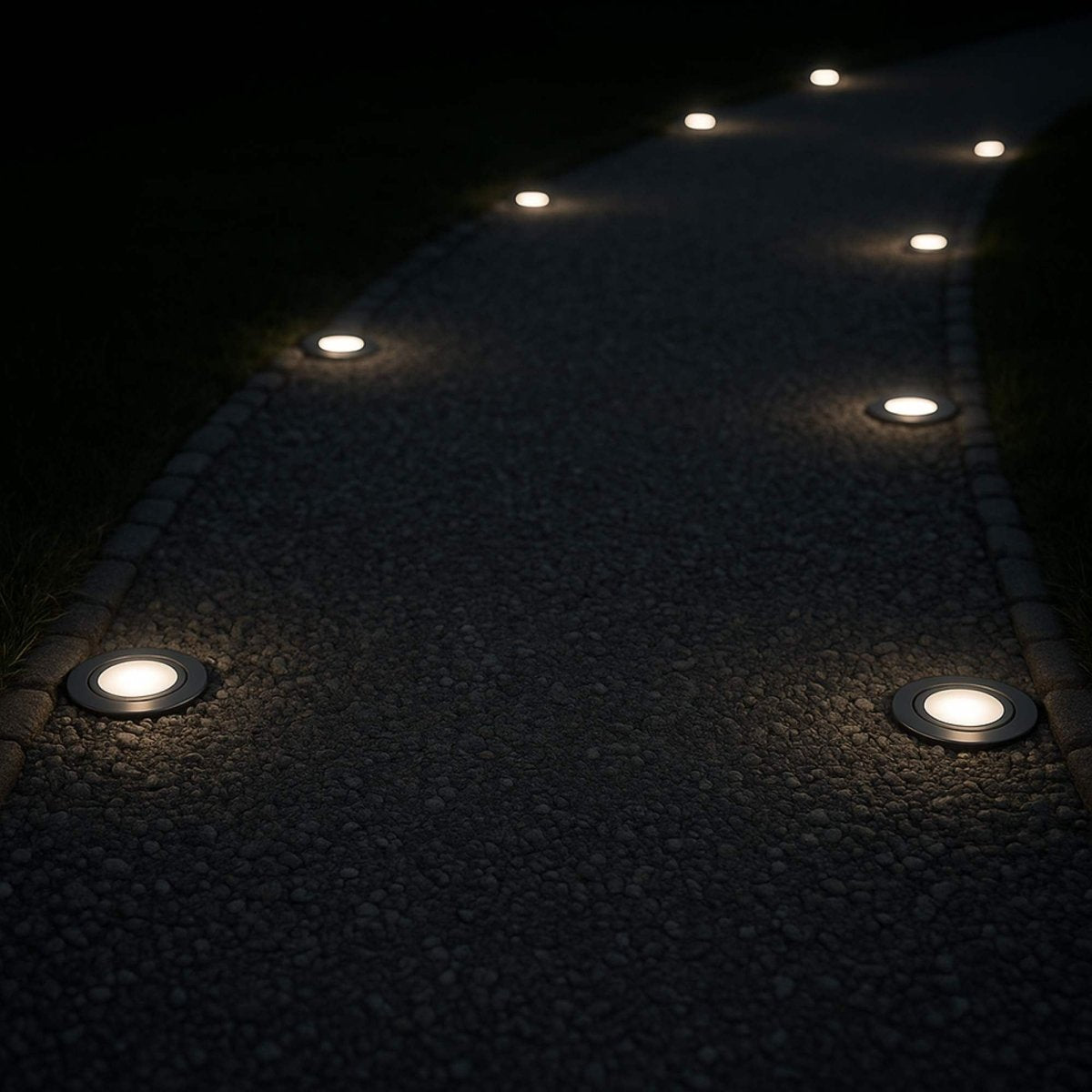 Baliza LED empotrable en suelo 0,5W - 12V DC - IP67 - Ø60mm - Barcelona Led-
