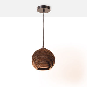 Lámpara colgante de cartón corrugado "ANIDA" - E27 (26)