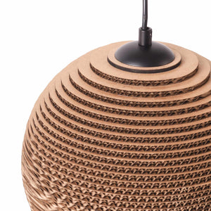 Lámpara colgante de cartón corrugado "ANIDA" - E27 (30)