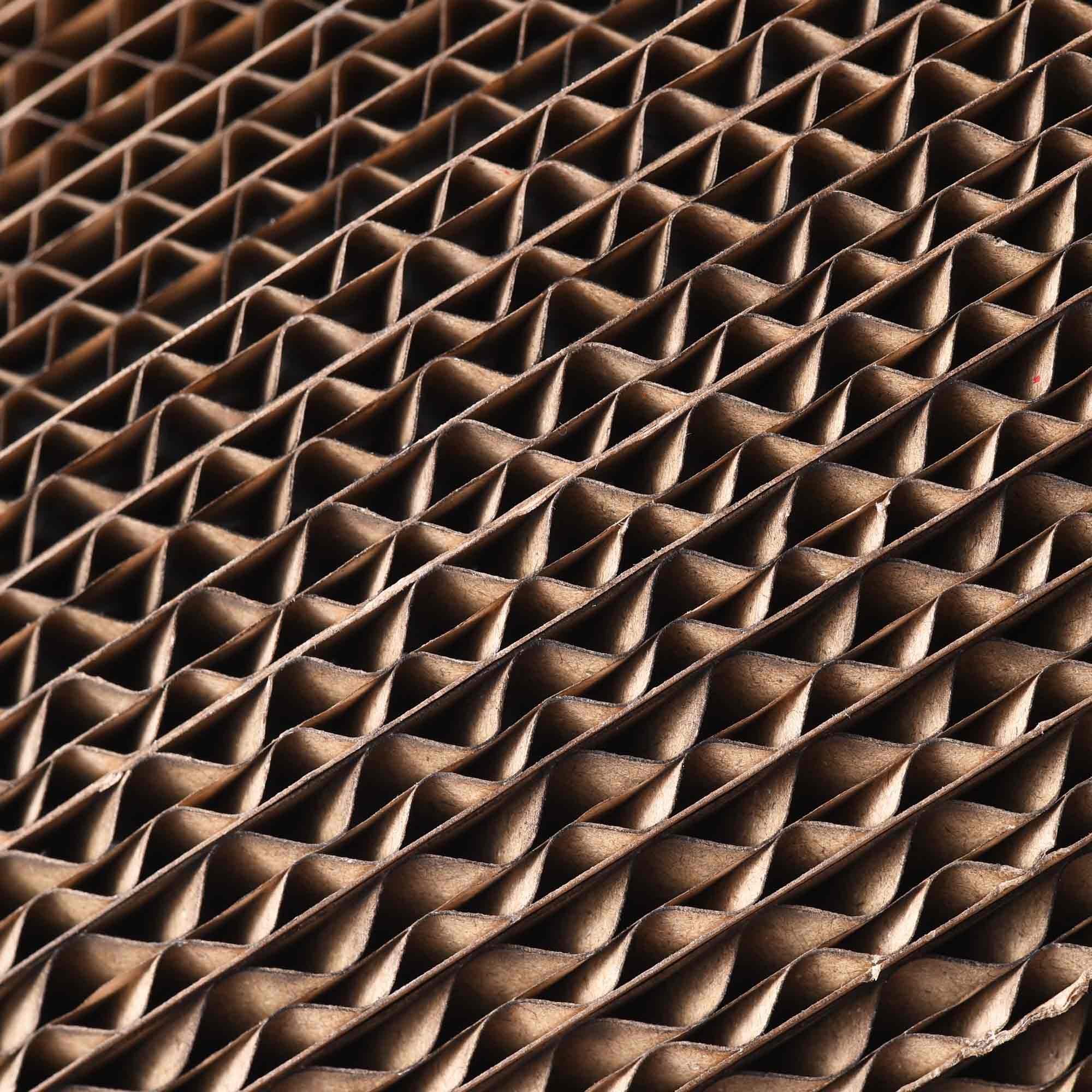 Lámpara colgante de cartón corrugado "KUMO" - E27 (8)