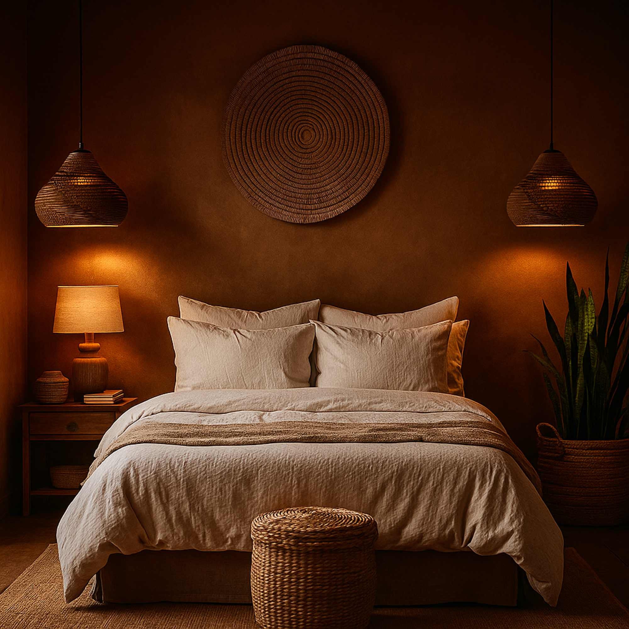 Lámpara colgante de cartón corrugado "KUMO" - E27 (18)