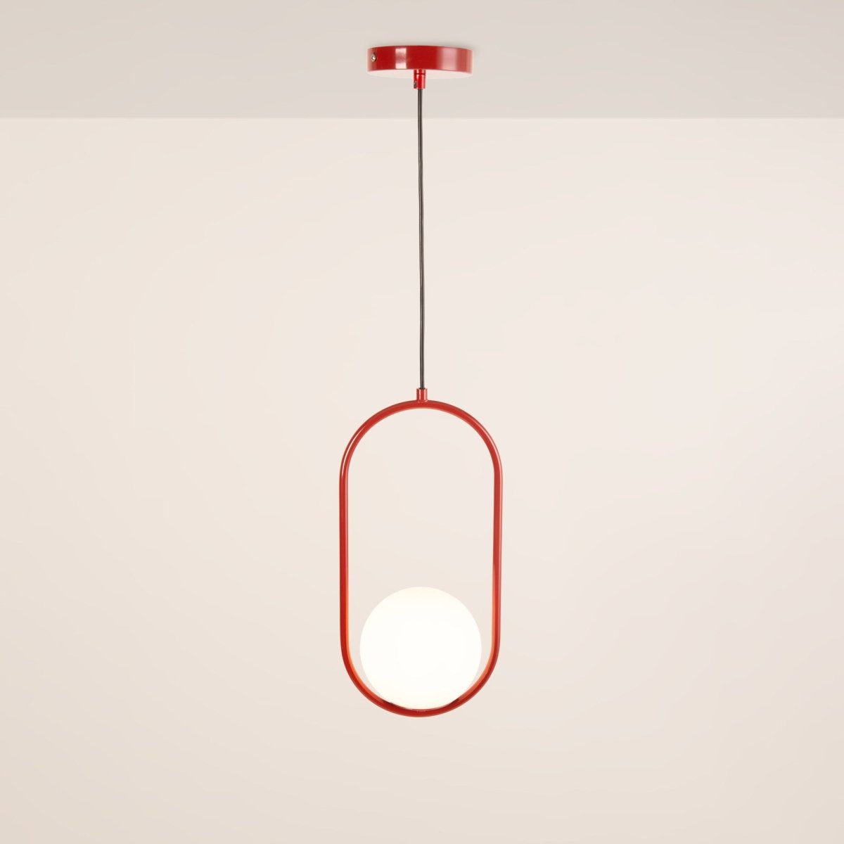 Lámpara colgante bola cristal "JOHN" - E27 - Ø 15cm - Barcelona Led-Decoración