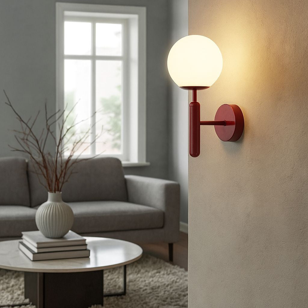 Aplique de pared bola cristal "Elsa" - E14 (16)