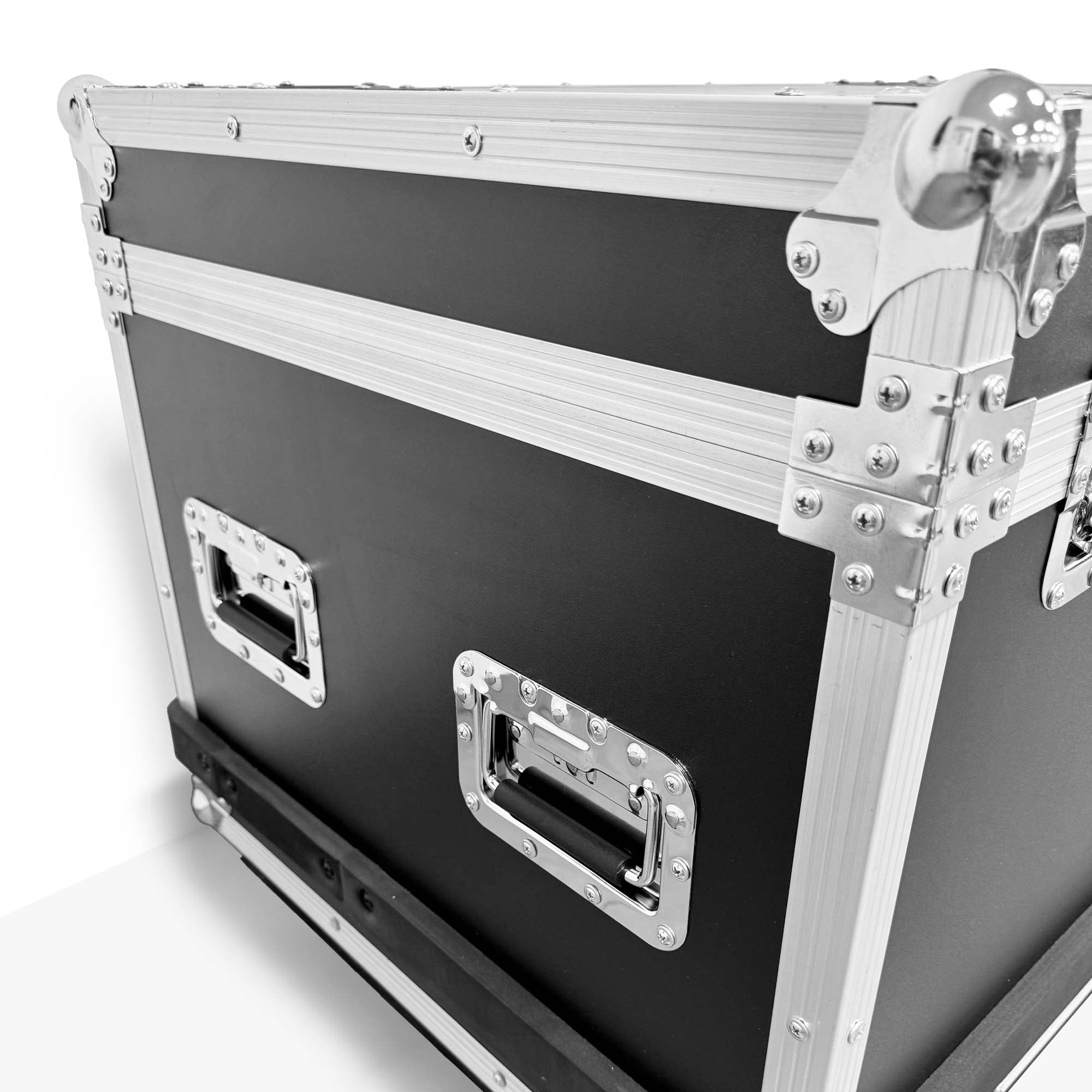 Flight Case para Digital Kiosk 32"  DDT32 - con Foam, Ruedas y Asas – Transporte Seguro en Ferias y Eventos (13)