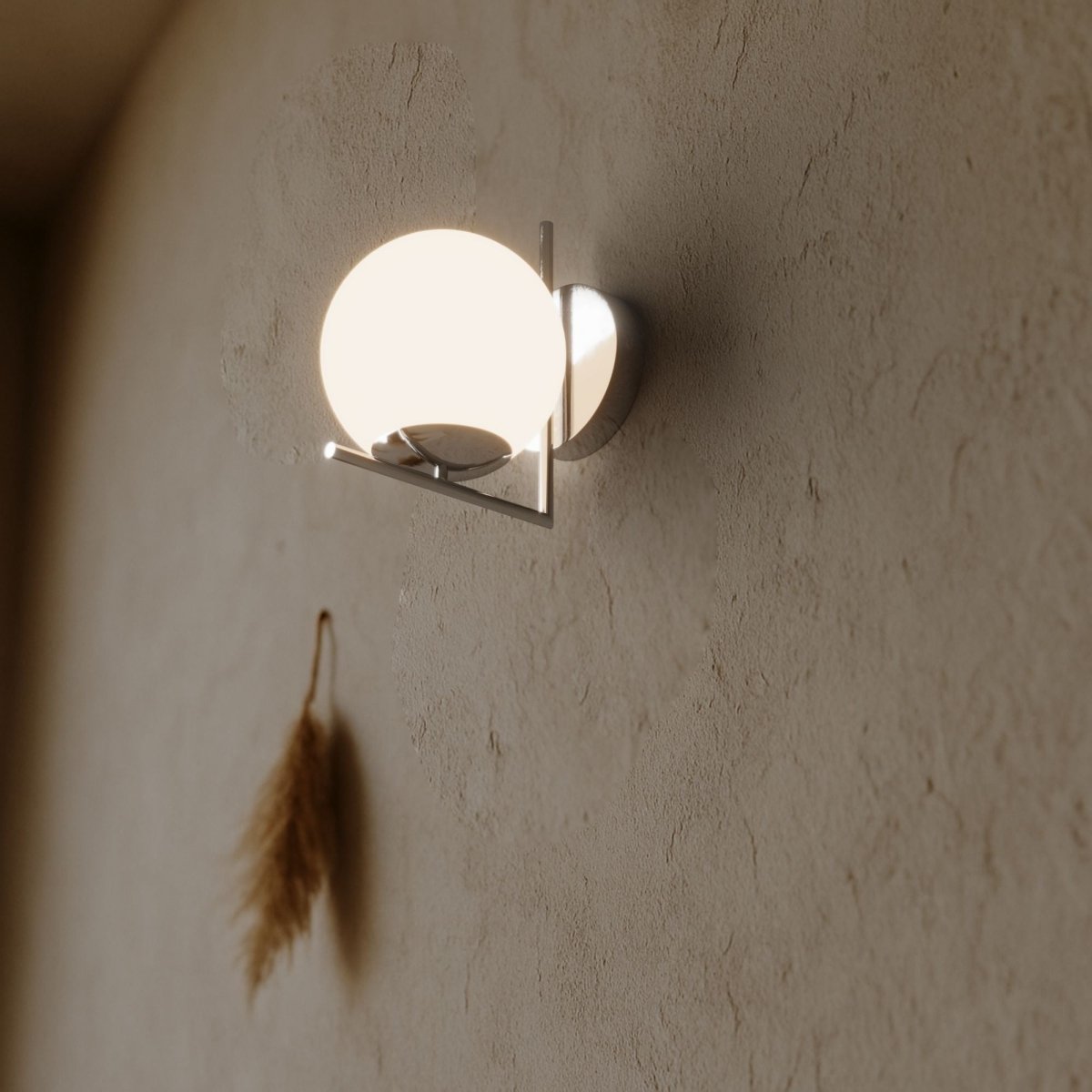 Aplique de pared bola cristal "Margaret" - Barcelona Led-Decoración