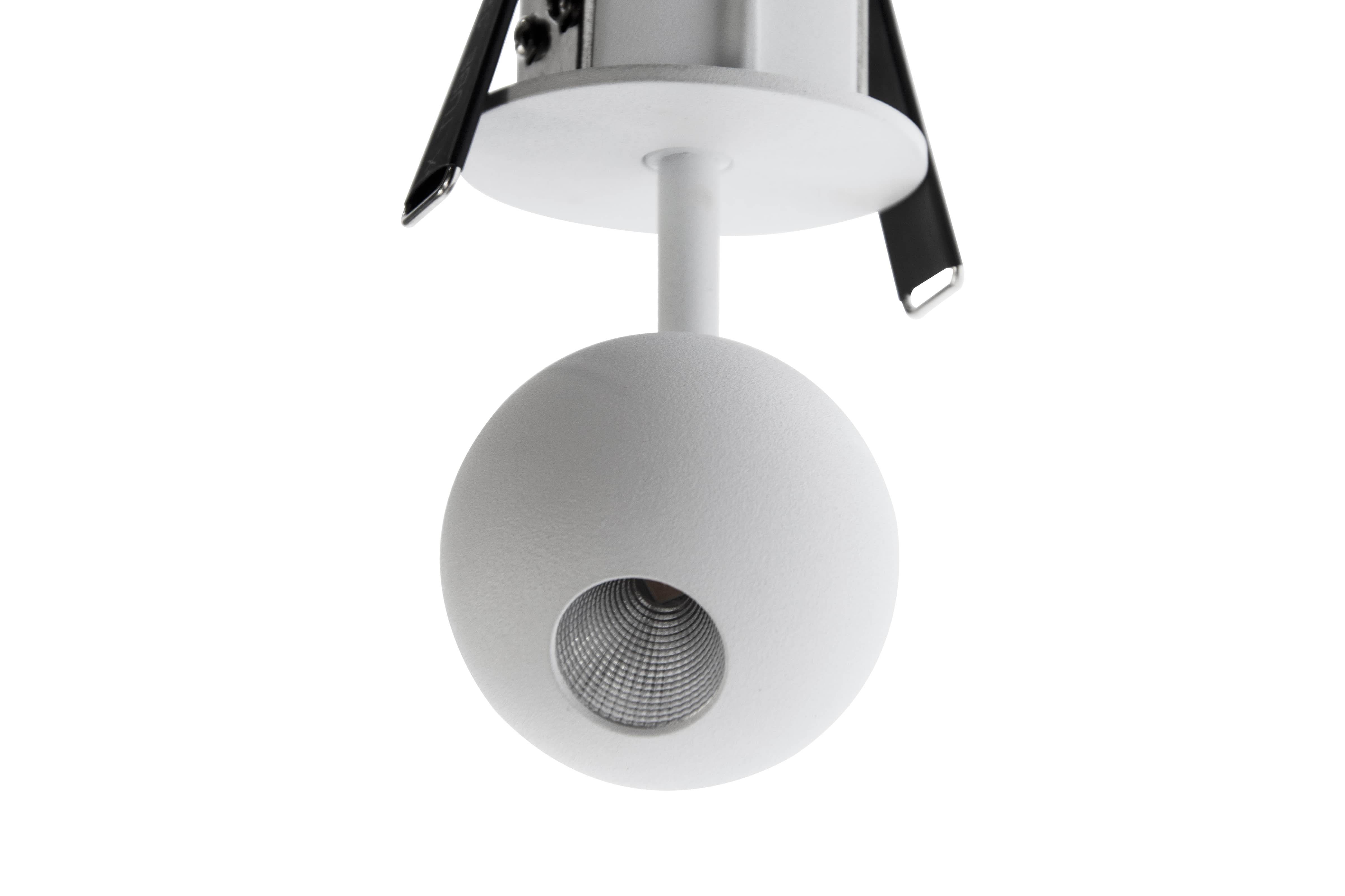 Aplique LED empotrable mini orientable 5W "LUNA" (1)