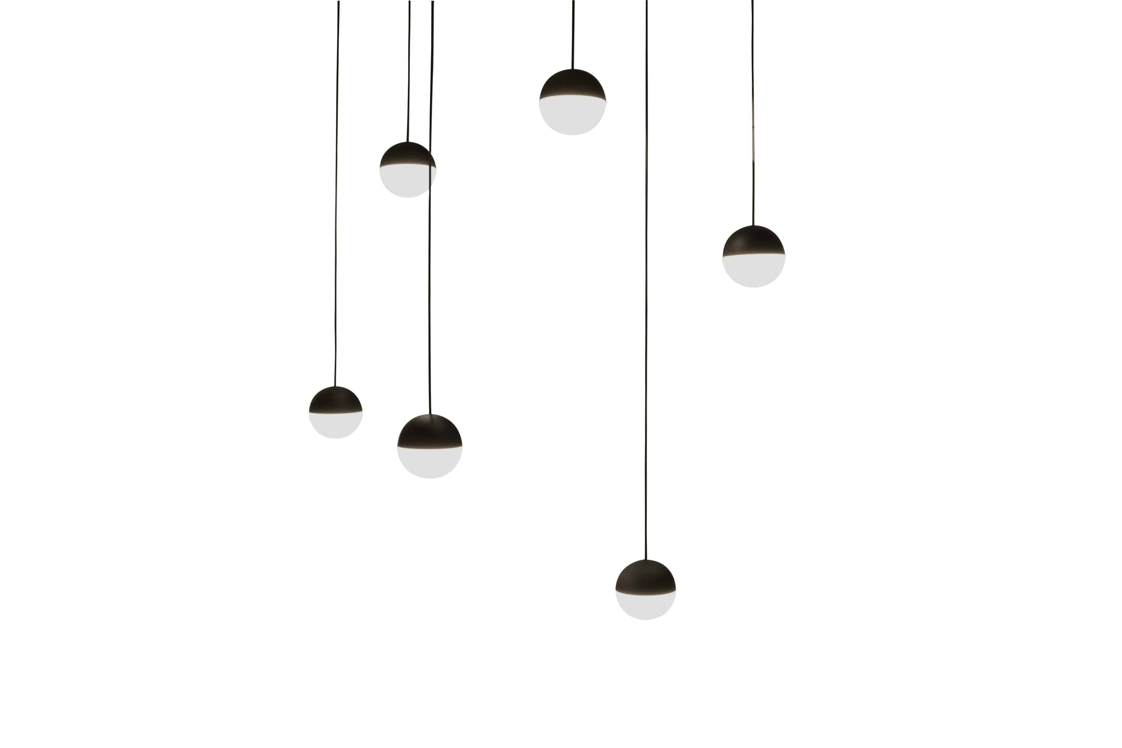 Lámpara colgante LED de diseño "ÓRBITA" - 6 x 9W (54W) (2)