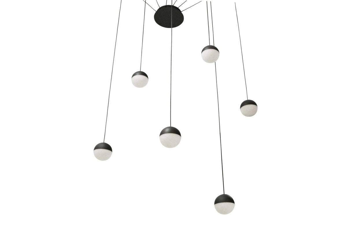 Lámpara colgante LED de diseño "ÓRBITA" - 6 x 9W (54W) - Barcelona Led-Decoración