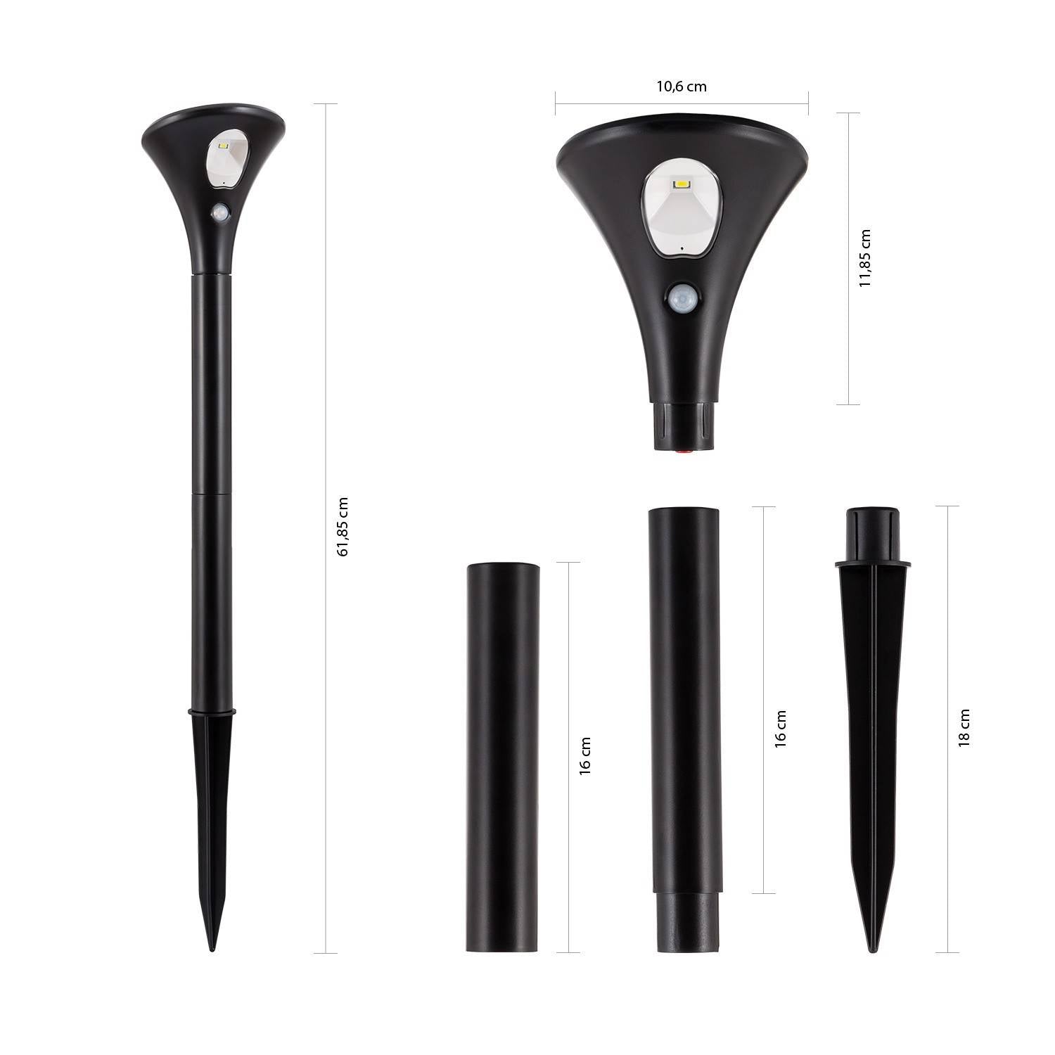 Baliza Solar LED con Sensor PIR (2)