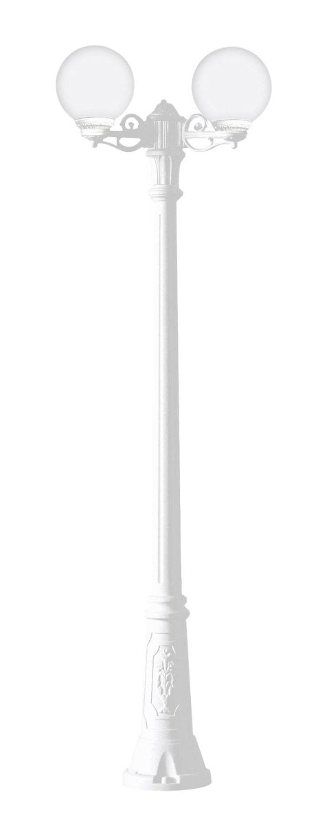 Farola doble LED exterior FUMAGALLI "GIGI BISSO GLOBE" 2xE27 - Barcelona Led-
