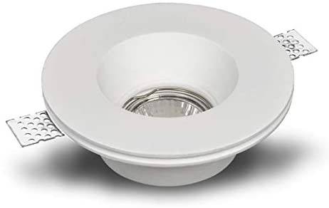 Aro downlight empotrable de Escayola - GU10 - trimless (2)