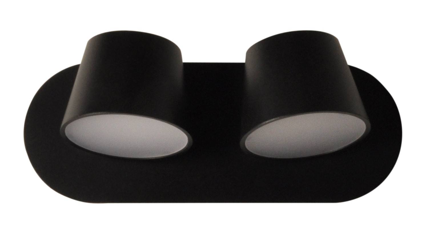 Aplique de pared LED doble "KOP-2" orientable 12W (10)