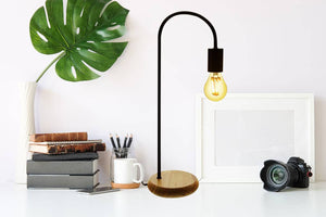 Lámpara de mesa nórdica "FINNA" - E27 (4)