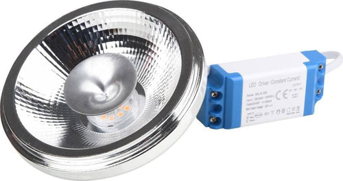AR111 LED bulb 24° 12W with external driver