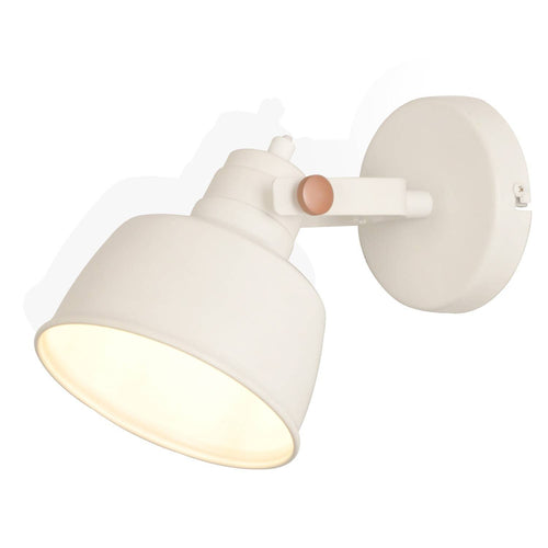 Aplique pared interior moderno orientable 