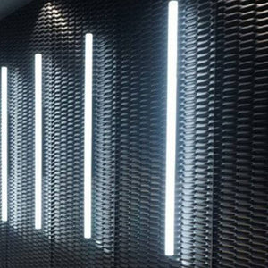 Perfil de aluminio para tira LED de suspensión o superficie - 23X8mm - 2metros (2)