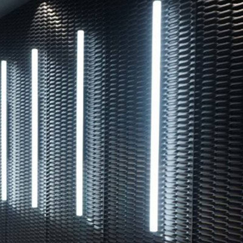 Perfil de aluminio para tira LED de suspensión o superficie - 23X8mm - 2metros (2)