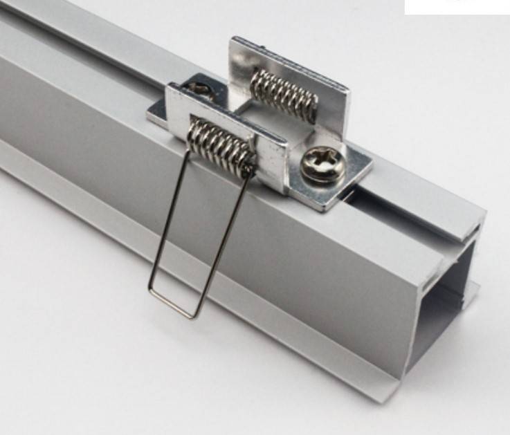 Perfil de aluminio para tira LED empotrable 36x28mm (2metros) (2)