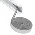 KIT - Geïntegreerd/randloos LED-strip profiel - 30x13mm - 2 meter + diffuser 2