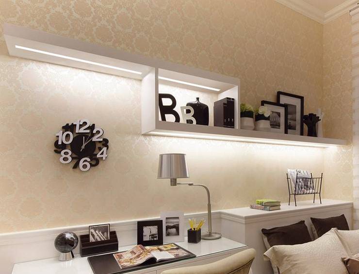 Perfil de aluminio empotrable 23x8mm para tira LED (4)