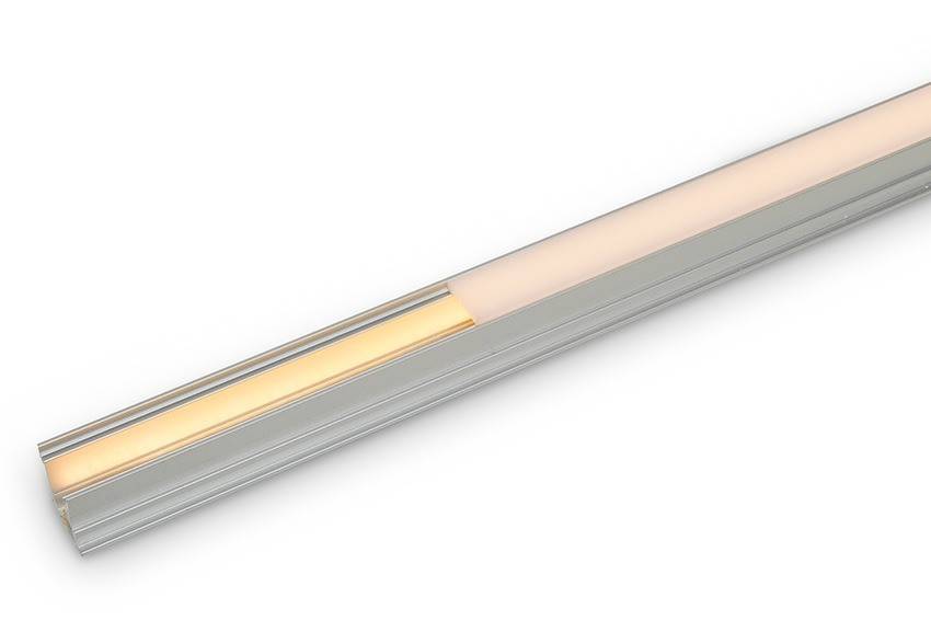Perfil de aluminio para tira LED empotrable en suelo 21x26mm IP54 (2metros) (2)