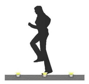 Perfil de aluminio para tira LED impermeable empotrable suelo 27x11mm (2metros) (4)