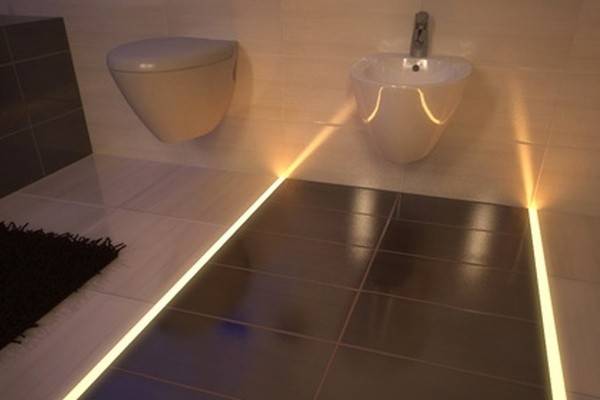 Perfil de aluminio para tira LED impermeable empotrable suelo 27x11mm (2metros) (5)