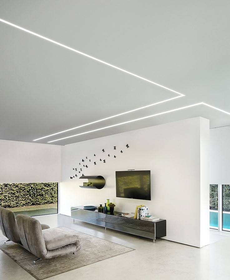 Perfil de aluminio para tira LED empotrable 36x28mm (2metros) (4)