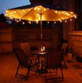 LED light garland 10 integrated bulbs - 8 meters 2