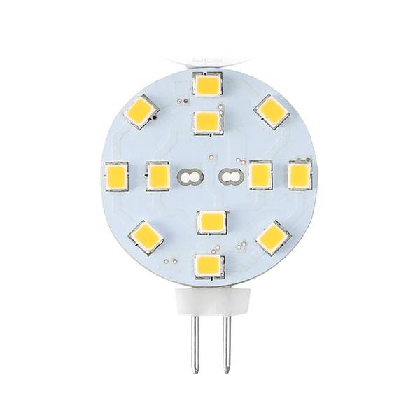 Bombilla LED G4 Bi-Pin 2,3W plana