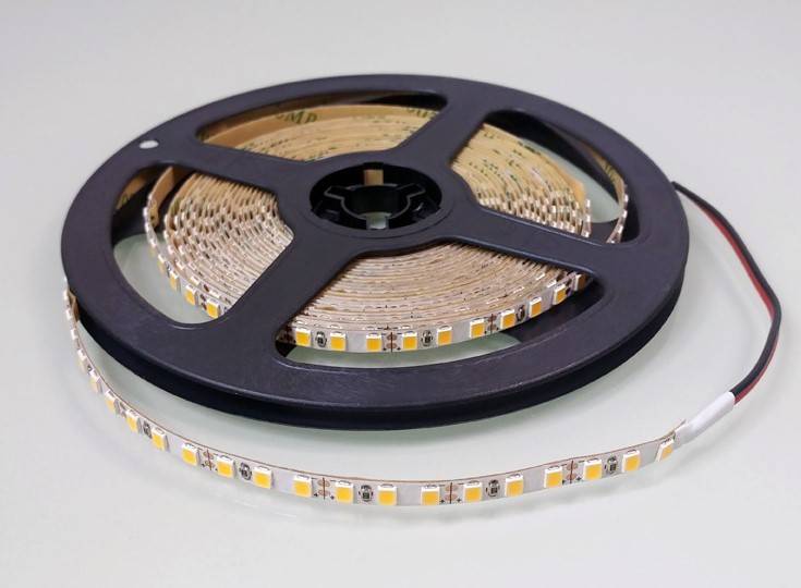 TIRA de LED 24V-DC 9,6W/m ancho 5mm monocolor IP20 Rollo 5 metros (2)