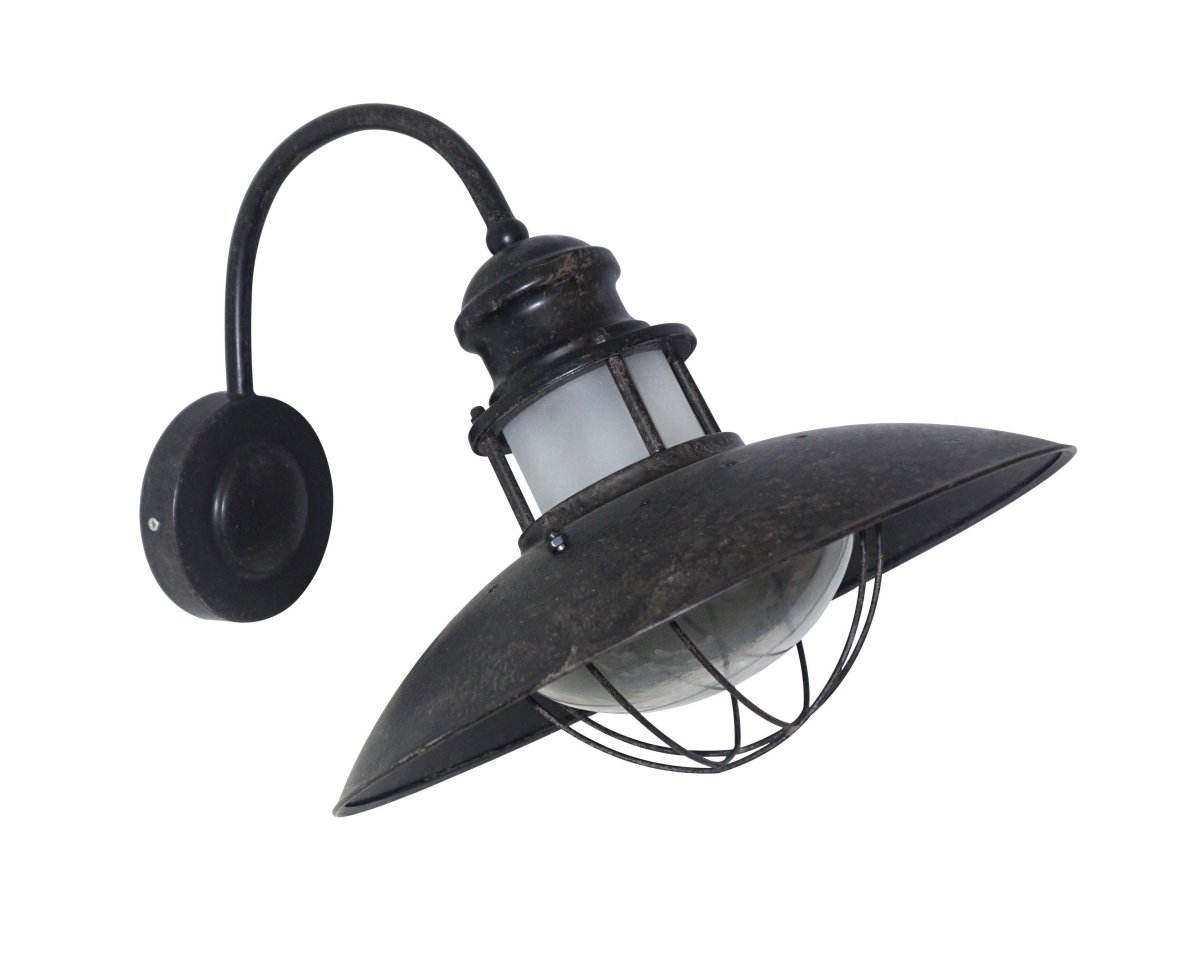 Aplique pared vintage industrial "COAL" lámpara exterior E27 - Barcelona Led-Decoración