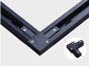 Unión rígida 90º esquina para carril monofásico de superficie (1)