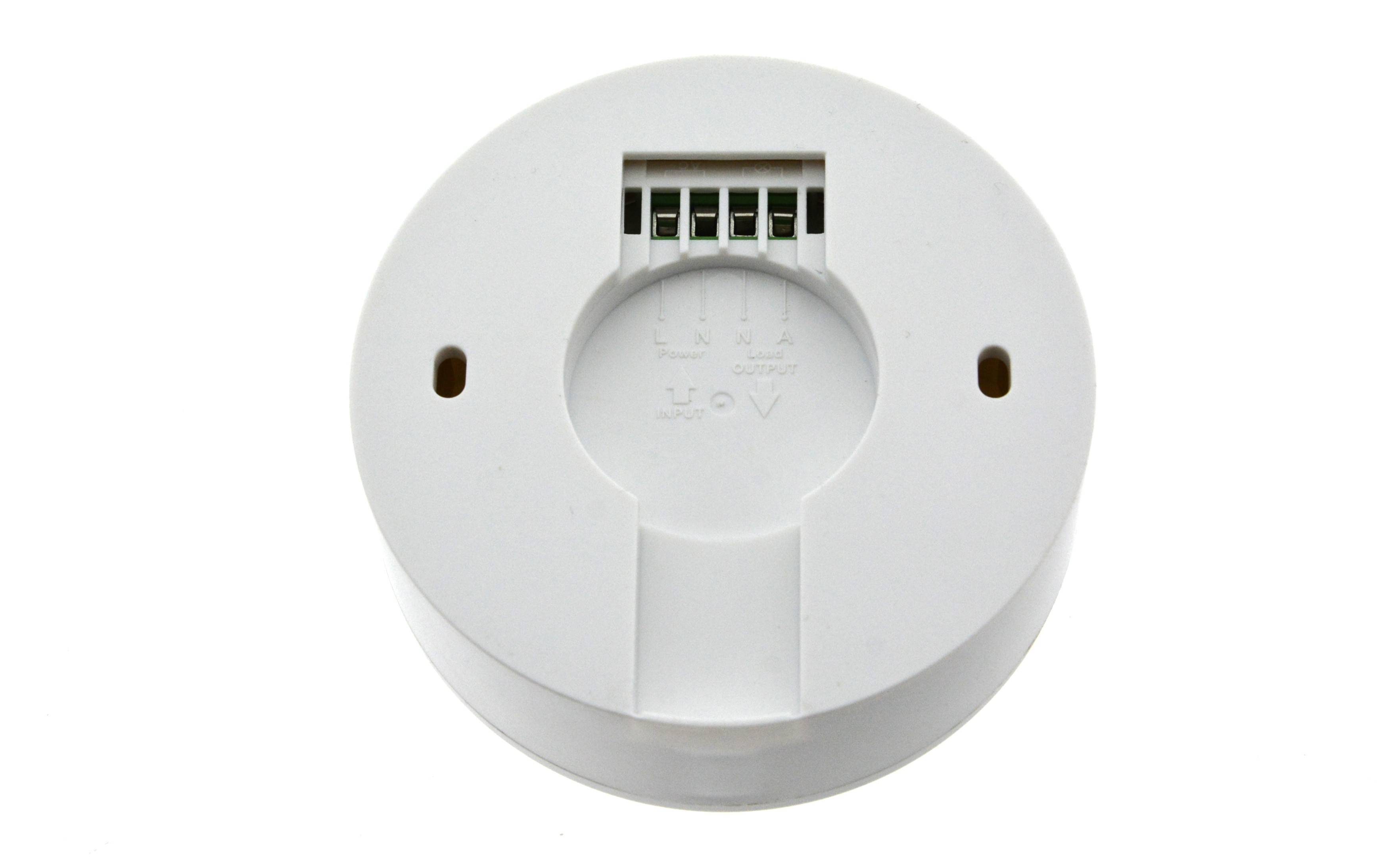 Sensor de movimiento infrarrojo PIR - 360° - Superficie y empotrable (6)